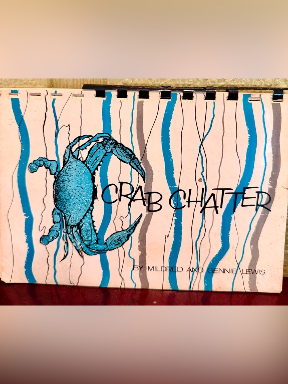 Vintage 1964 “Crab Chatter” Coastal Seafood Cookbook – Brunswick Georgia